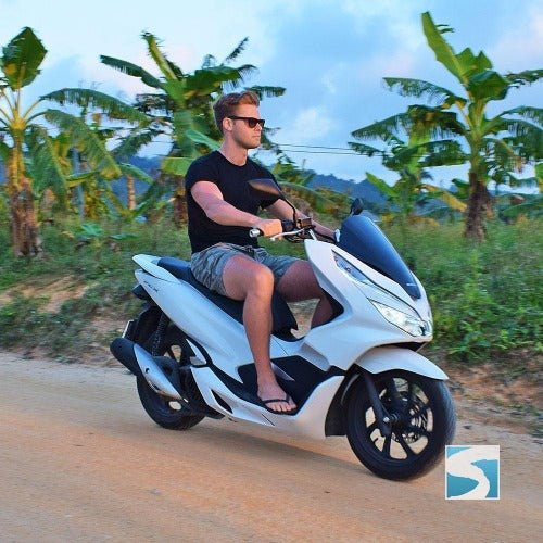 Koh Samui Scooter Rental Honda PCX 150 no Passport & Free Delivery - samuitours.app