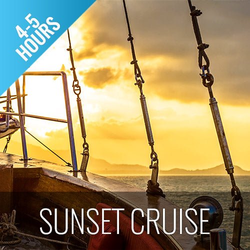 Romantic sunset sailing boat tour - Coastline Koh Samui with Buffet - samuitours.app