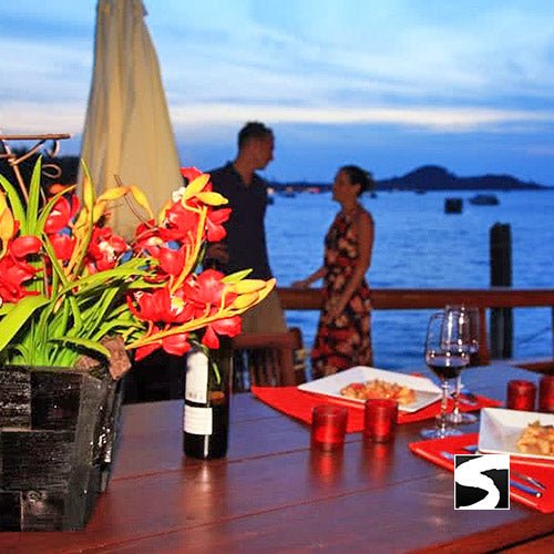 Romantic sunset sailing boat tour - Coastline Koh Samui with Buffet - samuitours.app