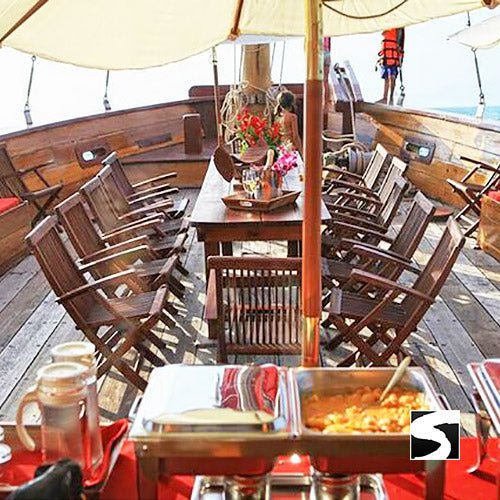 Romantic sunset sailing boat tour - Coastline Koh Samui with Buffet - samuitours.app