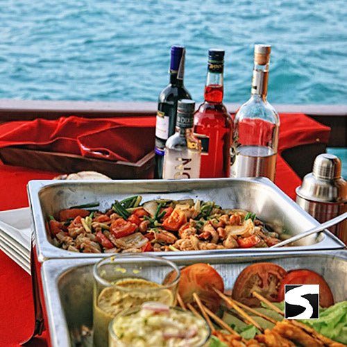Romantic sunset sailing boat tour - Coastline Koh Samui with Buffet - samuitours.app