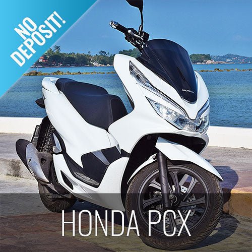 Koh Samui Scooter Rental Honda PCX 150 no Passport & Free Delivery - samuitours.app