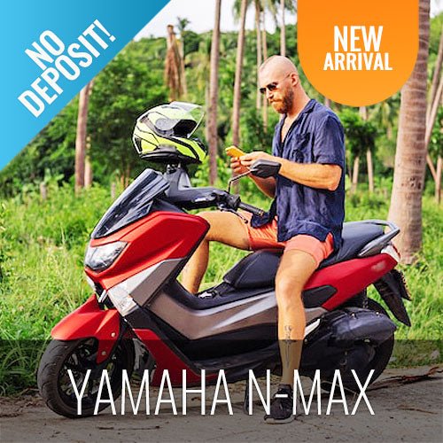 Koh Samui Scooter Rental Yamaha N - Max 155 no Passport & Free Delivery - samuitours.app