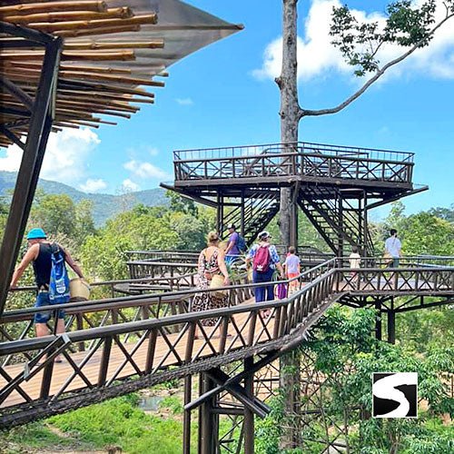 Round - Trip Transfer Elephant Kingdom 400m Skywalk Animal Shelter - samuitours.app