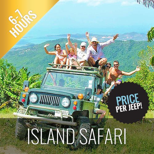 Private Jeep Tour Koh Samui Jungle Safari Full Day Adventure - samuitours.app